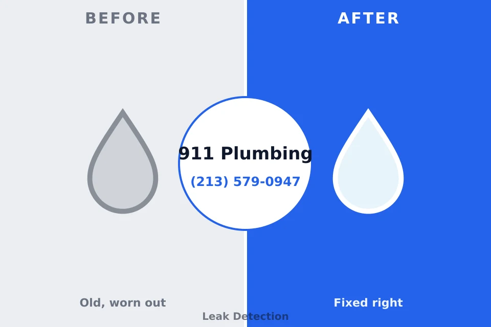 Before and after: plumbing company Arbutus, MD
